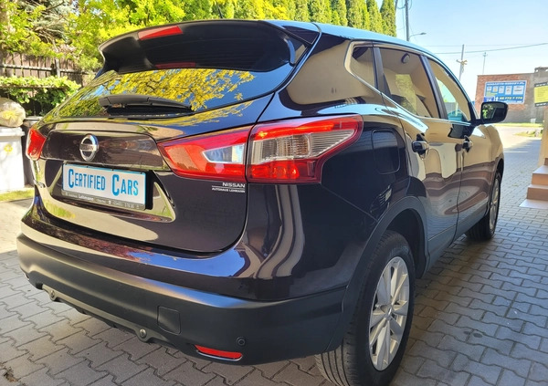 Nissan Qashqai cena 47900 przebieg: 128732, rok produkcji 2014 z Warszawa małe 742